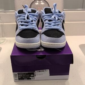 Nike SB DUNK LOW PRO - Aluminum/Black football Grey